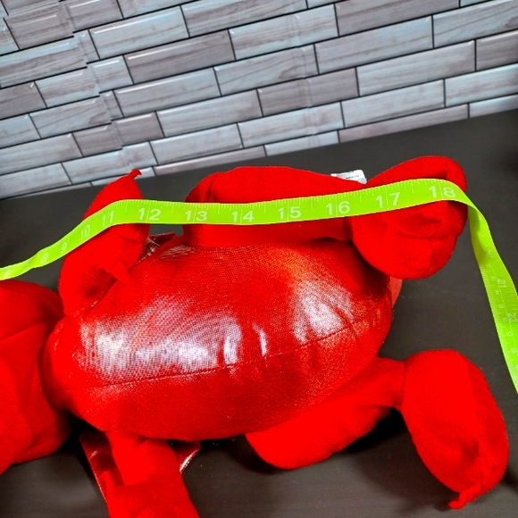 •Great Wolf Lodge Fiesta Shiny Dragon Plush 18" Stuffed Animal Red Shiny Scales - Picture 15 of 16